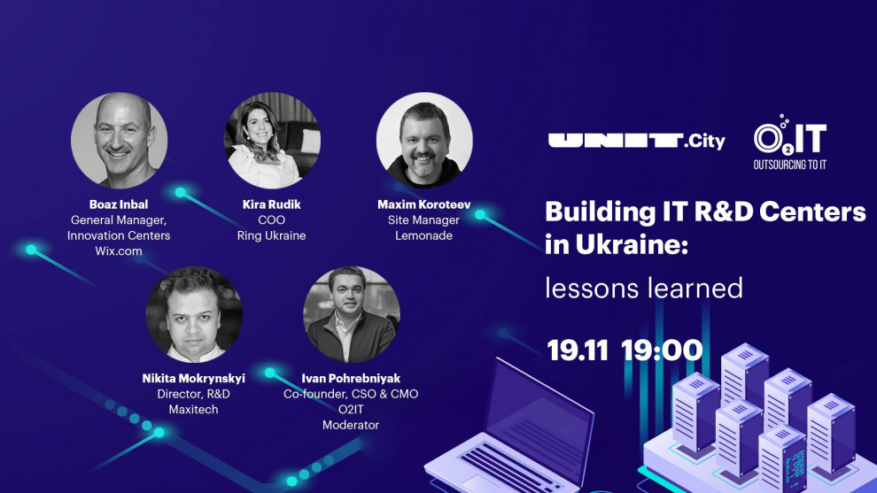 Building lT R&D Centers in Ukraine: lessons learned